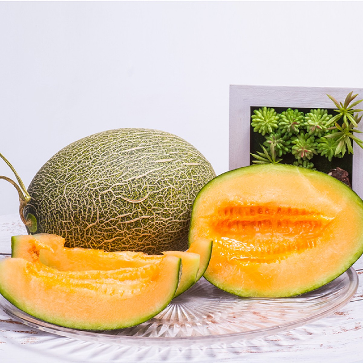 【双仓】新疆哈密瓜 陆地瓜 火焰蜜瓜西州蜜25号 瓜王1个5斤左右