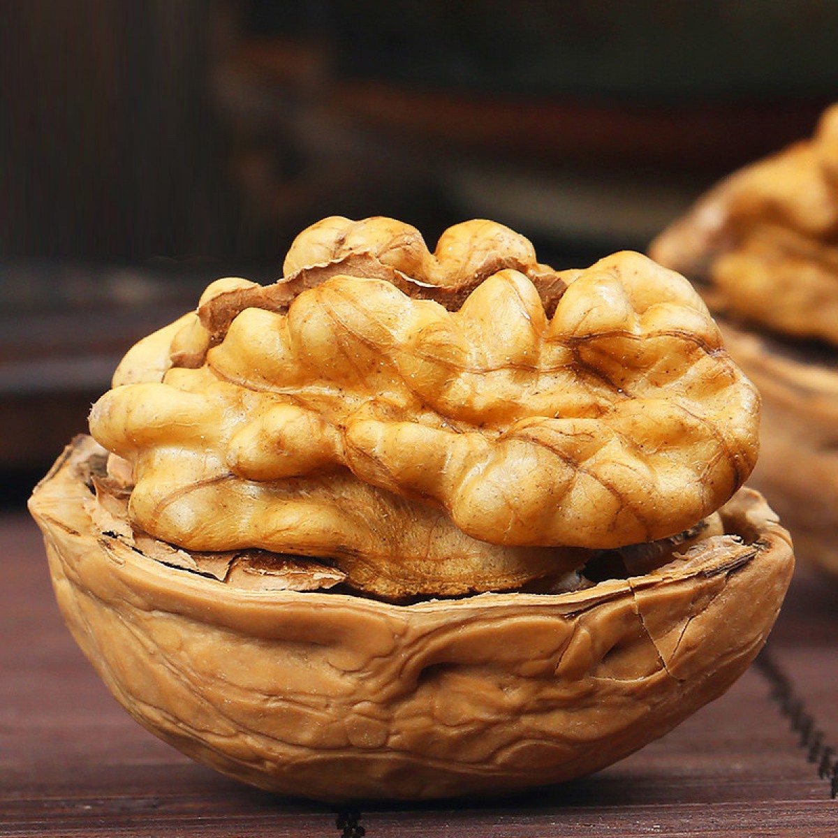 【乌鲁木齐仓】新疆特产 阿克苏兵团核桃王 个大 酥香 孕妇必备500g